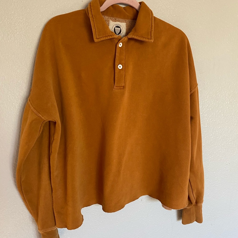 Urban outfitters burnt orange crewneck